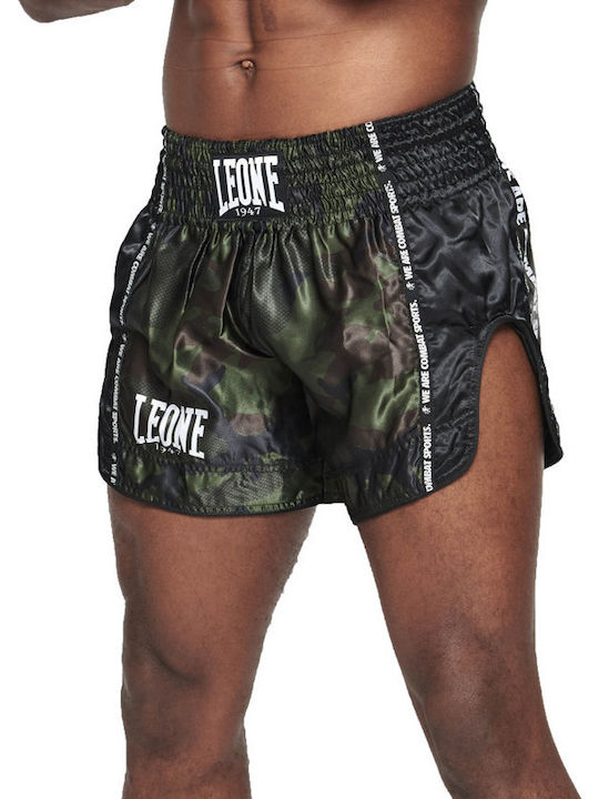 Leone Shorts Kick/Thai-Boxen Grün
