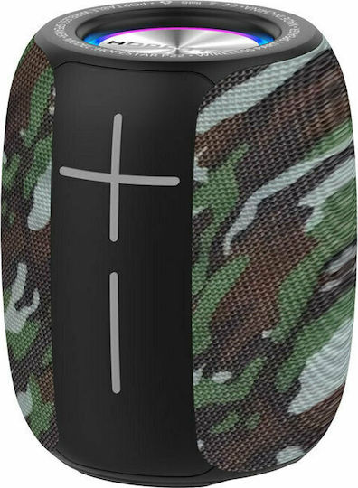 Hopestar P22 Bluetooth Speaker 5W with Radio and Battery Life up to 4 hours Army Green