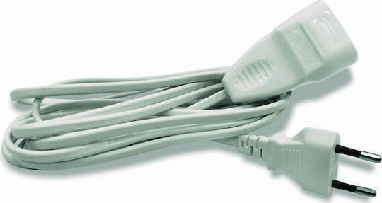 1 Platz mit Kabel 2m Durchmesser 2 x 0.75mm² Weiß