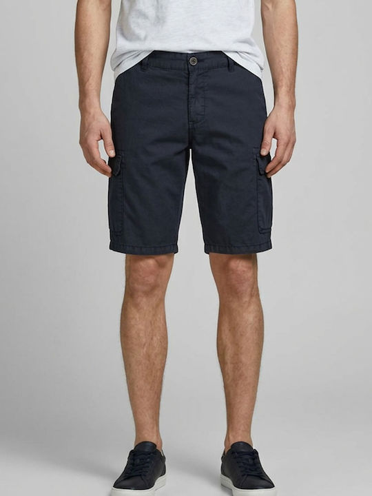 Fynch Hatton Ανδρική Βερμούδα Cargo Navy Μπλε