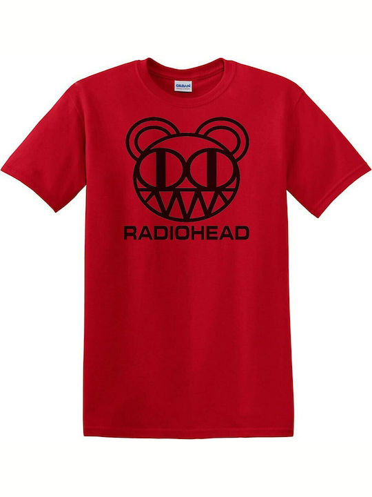 Radiohead Logo T-shirt σε Κόκκινο χρώμα