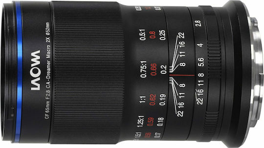 Laowa Crop Obiectiv Foto 65mm F/2.8 2x Ultra APO Teleobiectiv / Macro pentru Montura Canon EF Black