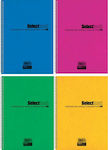 Salko Paper Σπιράλ Τετράδιο Ριγέ Α4 4 Θεμάτων Φούξια (Διάφορα Χρώματα)