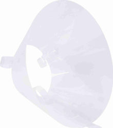 Trixie Protective Dog Collar In Transparent Colour Large 44 - 50cm