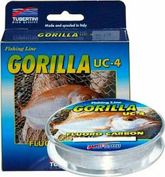 Tubertini Gorilla UC-4 Влакна За Риболов Флуорокарбон Прозрачна 100m / 0.45mm