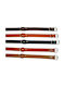 Dog Collar Leather in Brown color 10mm x 30cm