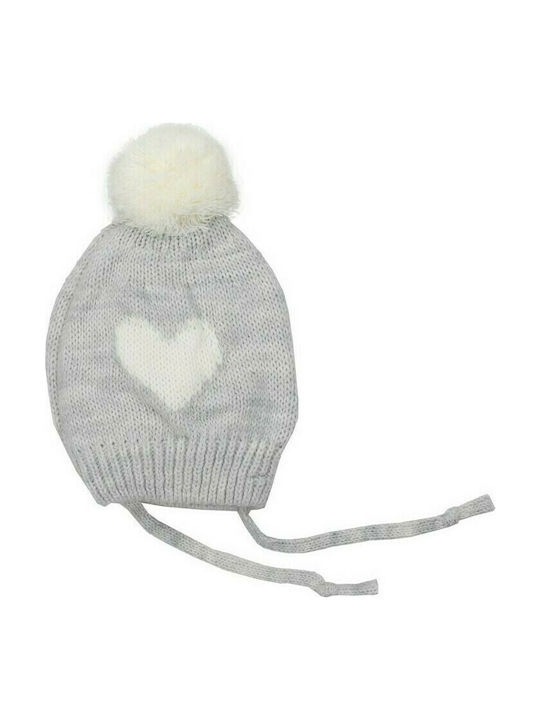 Baby Beanie 0251 Junge Grau