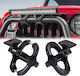 GloboStar Βάση για Μπάρα LED Universal Rollbar 2.25-3" 2τμχ