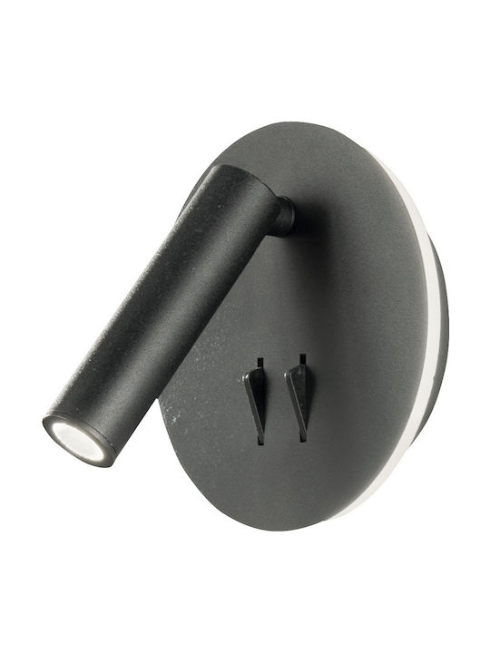 Ondaluce Monos LED Spot în Culoare Negru