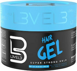 L3vel3 Barber Super Strong Hair Gel 250ml