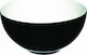 Secret de Gourmet Bol de Servire pentru Cereale Rotund Ceramică Negru cu Diametru 14buc