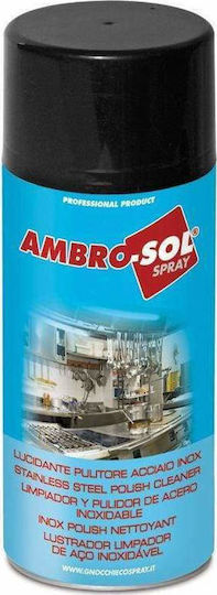 Ambro-Sol Καθαριστικό Inox Εστιών Spray 400ml
