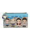 Loungefly Seinfeld Chibi City Kids' Wallet with Zipper for Boy SNFWA0003