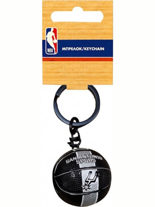 Back Me Up Μπρελόκ NBA BMU 3D BALL -SAN ANTONIO...
