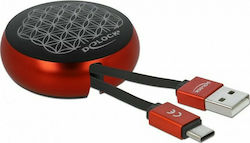 DeLock USB 2.0 USB-C male - USB-A 0.92m (85819) DeLock USB 2.0 USB-C male - USB-A 0.92m (85819)