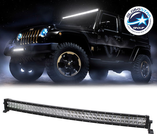 GloboStar Pro Series Waterproof Headlights Car in Bar Shape LED Universal 10 - 30V 240W with White Lighting 1pcs