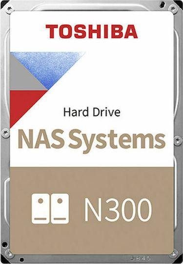 Toshiba N300 4TB HDD Hard Drive 3.5" SATA III 7200rpm with 128MB Cache for NAS HDWG440EZSTA