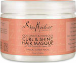 Shea Moisture Coconut & Hibiscus Masca de păr pentru Hidratare 340gr