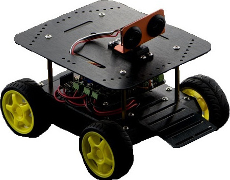 Arduino Pirate: 4WD Arduino Mobile Robot Kit with Bluetooth 4.0 ...
