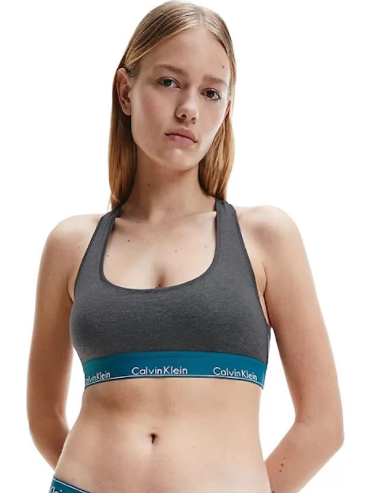 Calvin Klein Женско Спортно Сутиен Сив