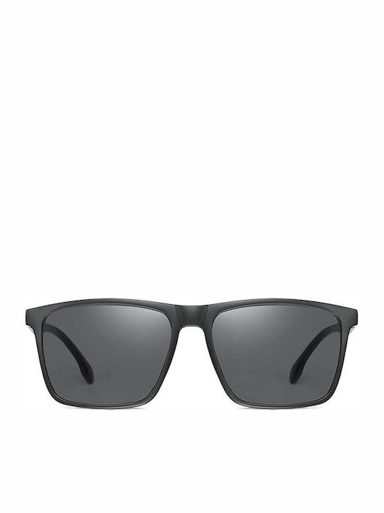 Moscow Mule Men's Sunglasses with Black Plastic Frame and Gray Polarized Lens MM/3320/1