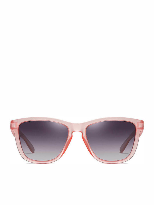 Moscow Mule Women's Sunglasses with Pink Plastic Frame and Gray Gradient Polarized Lens MM/3332/7