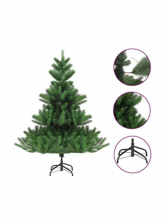 Nordmann Christmas Green Tree with Metallic Base H210cm