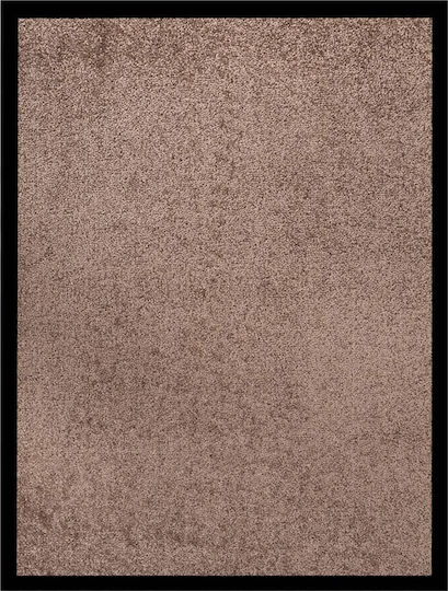 vidaXL Entrance Mat Carpet with Anti-slip Backing Coffee 60x80cm