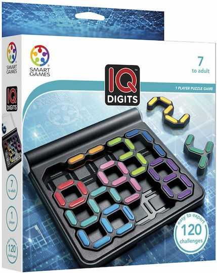 Επιτραπέζιο Παιχνίδι IQ Digits Αριθμοί (Nordic) για 1 Παίκτη 7+ Ετών (EN) Smart Games