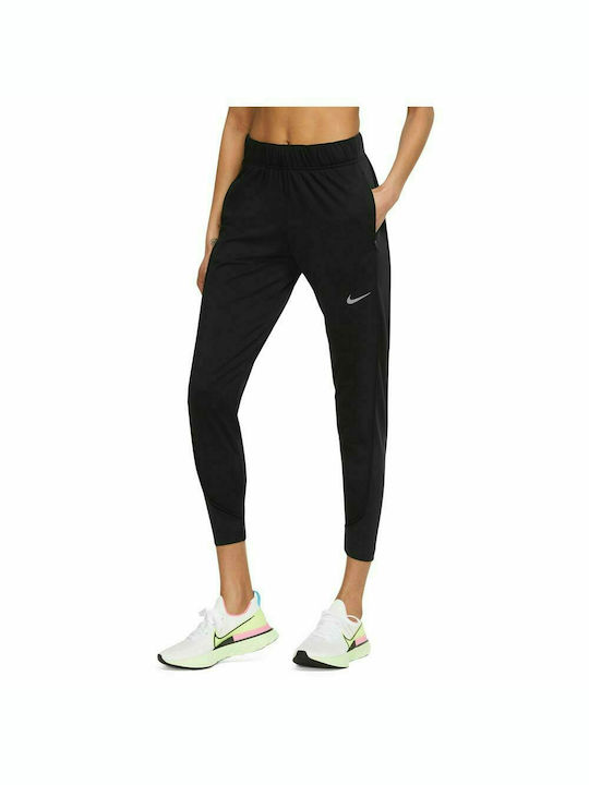 Nike Therma-FIT Essential Γυναικείο Ισοθερμικό Παντελόνι Μαύρο