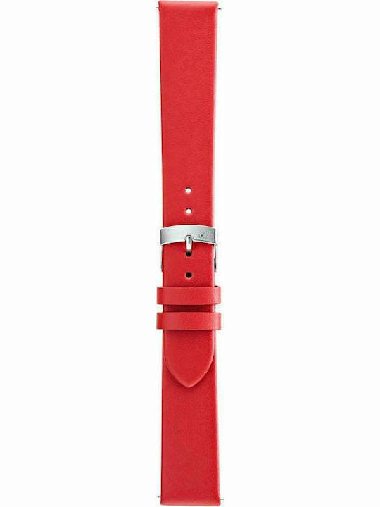 Morellato Micra Evoque Leather Strap Red 20mm