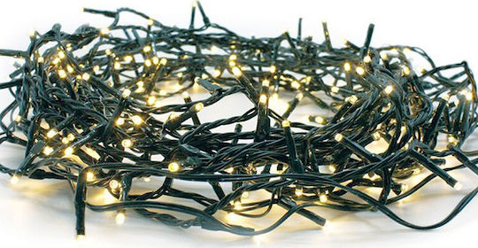 300 Λαμπάκια LED 15μ. Θερμό Λευκό σε Σειρά