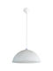 ARlight Lines Pendant Light Single-Light Bell for Socket E27 White