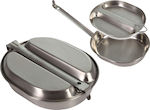 Mil-Tec US Mess Kit Kochgeschirr-Set für Camping Kochutensilien-Set