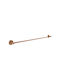 Grohe New Essentials Single Wall-Mounted Bathroom Rail ​80x5.4cm Brushed Warm Sunset