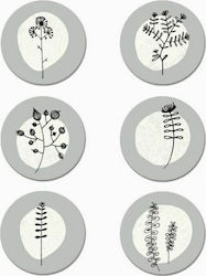 Synchronia Autocolant decorativ pentru proiecte DIY Gray 21cm.
