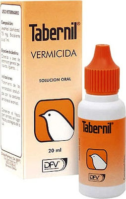 Tabernil Vermicida Food Supplement for Birds 20ml 20ml