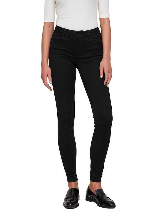 Γυναικείο Jean Παντελόνι σε Skinny Εφαρμογή Μαύρο