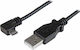 StarTech Regular USB 2.0 to micro USB Cable Μαύρο 0.5m (USBAUB50CMRA)