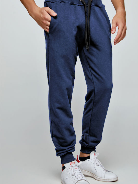 Bodymove Sweatpants with Elastic Indigo