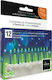Rainbow Birthday candles Rainbow Moments with colorful flames Birthday Candle Regular Multicolored BDAY-B-12