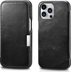 iCarer Metal Clip Vintage Book Leather Black (i...