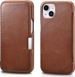 iCarer Metal Clip Vintage Book Leather Brown (i...