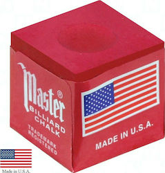 Tweeten Chalk Master Tebesiri Μπιλιάρδου Red 12 pieces 12pcs 7006