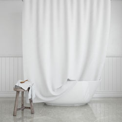 Duschvorhang Wasserabweisende Polyester 180x200cm Weiße