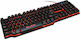 Blow Cerberus Gaming Tastatur mit Beleuchtete Tasten (Englisch US)