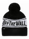 Off The Wall Pom Pom Beanie Căciulă Pentru Bărbați În Culoare Neagră