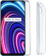 Volte-Tel Slimcolor Air Задна корица Силикон Прозрачен (Realme C21Y / C25Y)