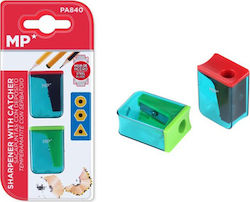 MP Plastic Pencil Sharpener Barrel Multicolour 2τμχ