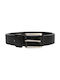 BASHAIKOV MANUAL LEATHER BELT SB-3665 VVO 01-BLACK